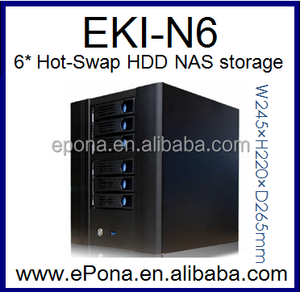 6 * Hộp Đựng Máy Tính Để Bàn Lưu Trữ NAS Nóng Trao Đổi EKI-N6 - Product Image 3