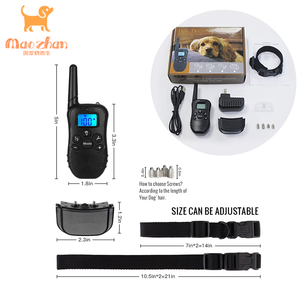 Meilleure vente, colliers de dressage électronique étanche à distance électrique pour chiens, 2 dents d'esclave de soins en Nylon pour chiens de compagnie - Product Image 5