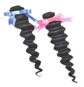 2018 populares productos pelo peruano virginal rizado extensiones del pelo humano del color natural suelta la onda del pelo huma - Product Image 4
