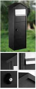 Mailbox Free Standing Large Letter Boxes Steel Mailbox For Outdoor