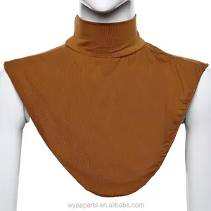 2017 Nieuwe Ontwerp Hijab Effen Kleur Lycra Moslim Vrouwen Underscarf Hijab Innerlijke Nek Deksel