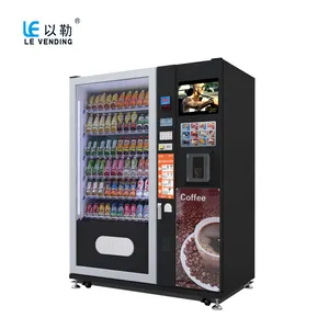 Máquina de venda de café/máquina de venda de alimentos quente/máquina automática de venda automática de algodão para doces