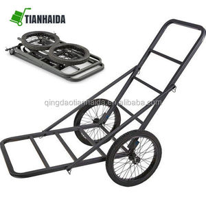 NOUVEAU Portable De Chariot De Cerf Jeu Transporteur Utilitaire Engrenage Dolly avec Accessoires De Chasse Roues