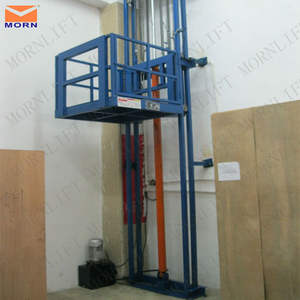 Disesuaikan kapasitas beban 300kg <span class=keywords><strong>Lift</strong></span> kargo vertikal hidrolik untuk hotel dan toko cetak - Product Image 2