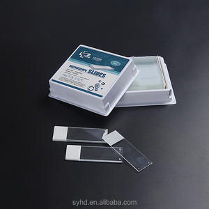 Venta caliente HDA médicos y de laboratorio blanco estupendo <span class=keywords><strong>silano</strong></span> portaobjetos de vidrio - Product Image 2