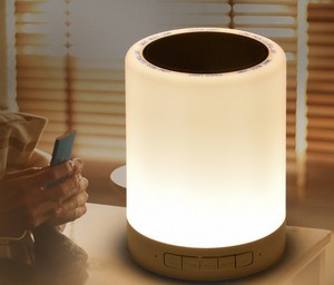 Bán Nóng Quà Tặng Và Khuyến Mãi Cảm Biến Cảm Ứng Thông Minh Đèn Led Loa BT - Product Image 6