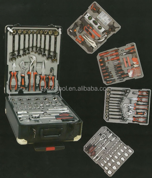 Trolley Caisse Boite à Outils Aluminium186 pcs