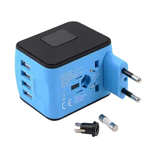 Boa Qualidade de viagem Em Todo O Mundo 100-240 V ac universal power adapter travel plug