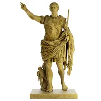 Levensgrote Menselijk Standbeeld Marmeren Augustus Custom Made Brons Beeld Julius Caesar Standbeeld