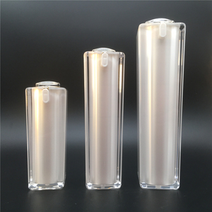 Sang Trọng Thanh Lịch Nhựa Trắng Mỹ Phẩm Container <span class=keywords><strong>Acrylic</strong></span> Rỗng Lọ Kem - Product Image 6