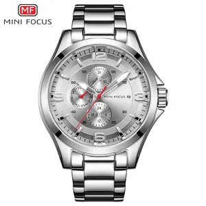 Mini Focus 럭셔리 아랍어 시계 남자 석영 손목 시계 relojes hombre 시계