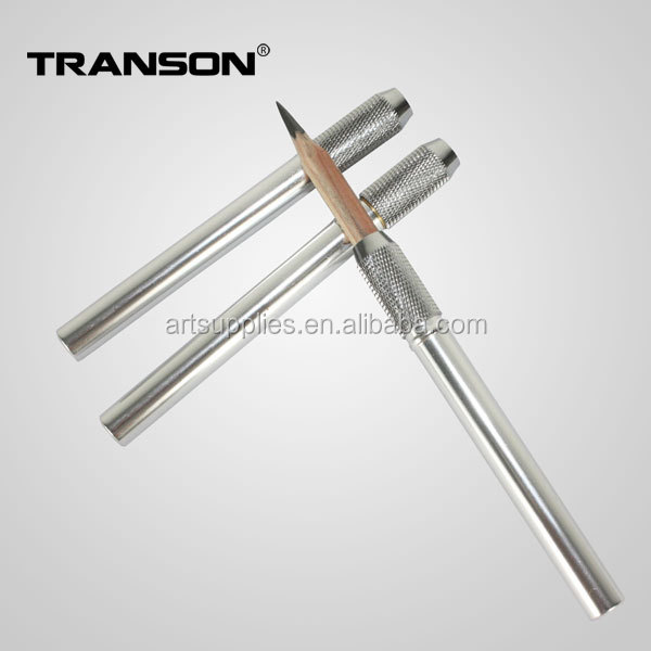 Удлинитель для карандаша Transon серебристого цвета с одной головкой