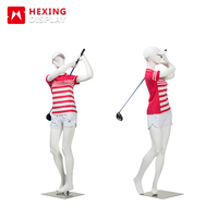 À la mode Droite Gonflable de Sport De Golf Mannequin Femme