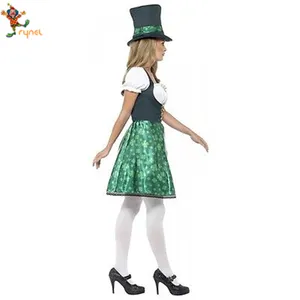 PGWC5412 Kabouter Kostuum St. Patrick 'S Day Fancy Dress Voor Vrouwen