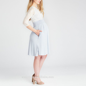 Vestito di maternità all'ingrosso di alta qualità per le donne incinte Mini <span class=keywords><strong>gonna</strong></span> - Product Image 4