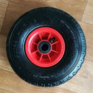 高品質空気圧プラスチックリム10インチハンドトラックゴム260x85 3.00-4ホイール - Product Image 6