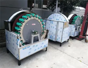 Commerciële recycle glas wijnfles wasmachine