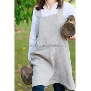 Linen Berat Persegi untuk Pinafore