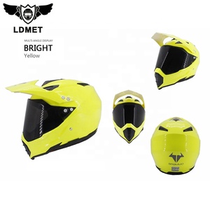 Venta al por mayor barato PC HD mejorada lente suciedad bicicleta motocross casco - Product Image 3