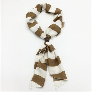 Dernières Design Promotionnel Fabrication Promotionnel Longue Mousseline de Soie Foulard De Soie - Product Image 5