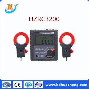 Hz3200 Digital Clamp Meter corriente de fuga Clamp Meter AC Clamp Meter tierra medidor de resistencia