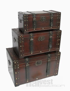 wholesale wooden storage trunk