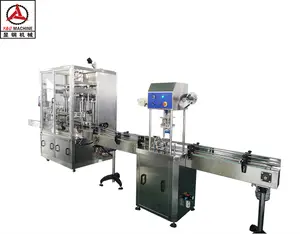 Machine de remplissage de liquide automatique de haute qualité à 4 têtes de vente chaude