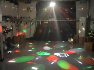2% remise facile à contrôle de mariage partie décoration led rgbw piste de danse boule magique lumière - Product Image 4