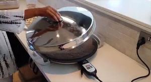 Grill électrique 46 cm pour Injera, Pizza, Pain plat, Pita, Tortilla - Product Image 4