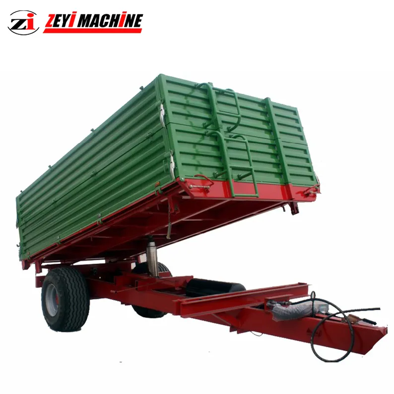 Best selling farm 3 ton single-eixo do reboque made in China