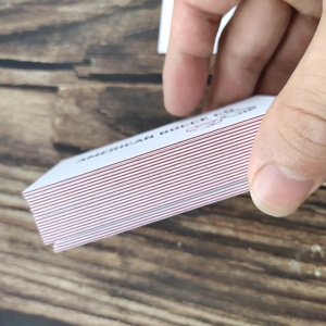 Üçlü katman kartvizit tipo baskı, lüks ipeksi bitiş isim kartı - Product Image 2