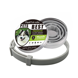 <span class=keywords><strong>Collar</strong></span> de prevención contra <span class=keywords><strong>pulgas</strong></span> y garrapatas, <span class=keywords><strong>Collar</strong></span> contra <span class=keywords><strong>pulgas</strong></span> y garrapatas de un tamaño que se adapta a todos los perros, con diseño ajustable, ingredientes naturales - Product Image 6