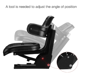 <span class=keywords><strong>Asiento</strong></span> de <span class=keywords><strong>Tractor</strong></span> Agrícola Negro con Suspensión - Product Image 6