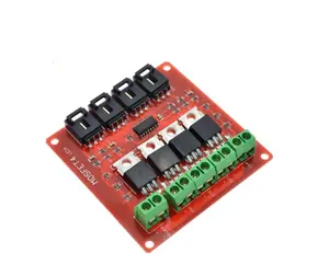 Four Channel 4 Route MOSFET Button IRF540 V4.0 + MOSFET Switch Module