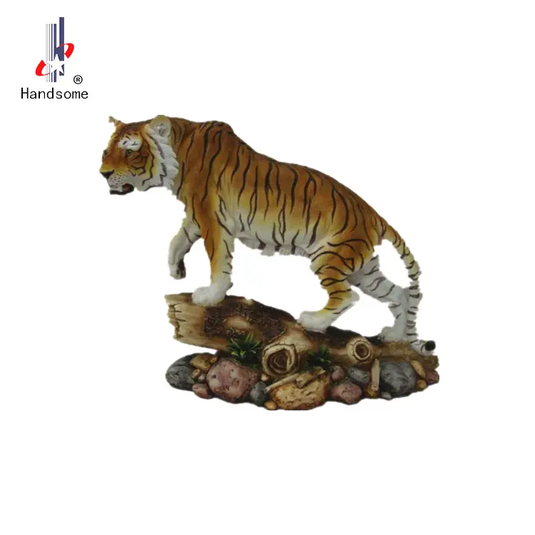 14 Inch Polyresin Dier Souvenirs Tuin Ornamenten Tijger Beeldje