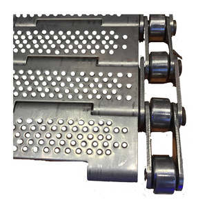 Lưới chuỗi cạnh dệt băng tải vành đai băng tải kim loại - Product Image 2