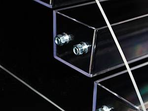 Acrilico trasparente Trucco Cosmetico Smalto Per Unghie Banco di mostra Organizzatore Holder (6-Tier Supporto) - Product Image 4