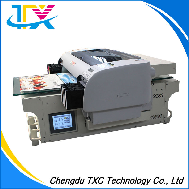 À la mode le plus bas prix numérique textile imprimante et directe à vêtement ruban t-shirt machine d'impression à Chengdu
