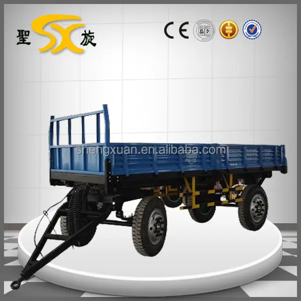 014 de China proveedor caliente de la venta del CE aprobado doble remolque de eje con estructura compacta