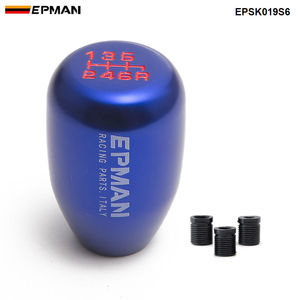 หัวเกียร์รถแข่ง EPMAN Sport รุ่น Universal สำหรับเกียร์ธรรมดาและเกียร์อัตโนมัติ คันเกียร์ 6 สปีด รุ่น EPSK019S6 - Product Image 4