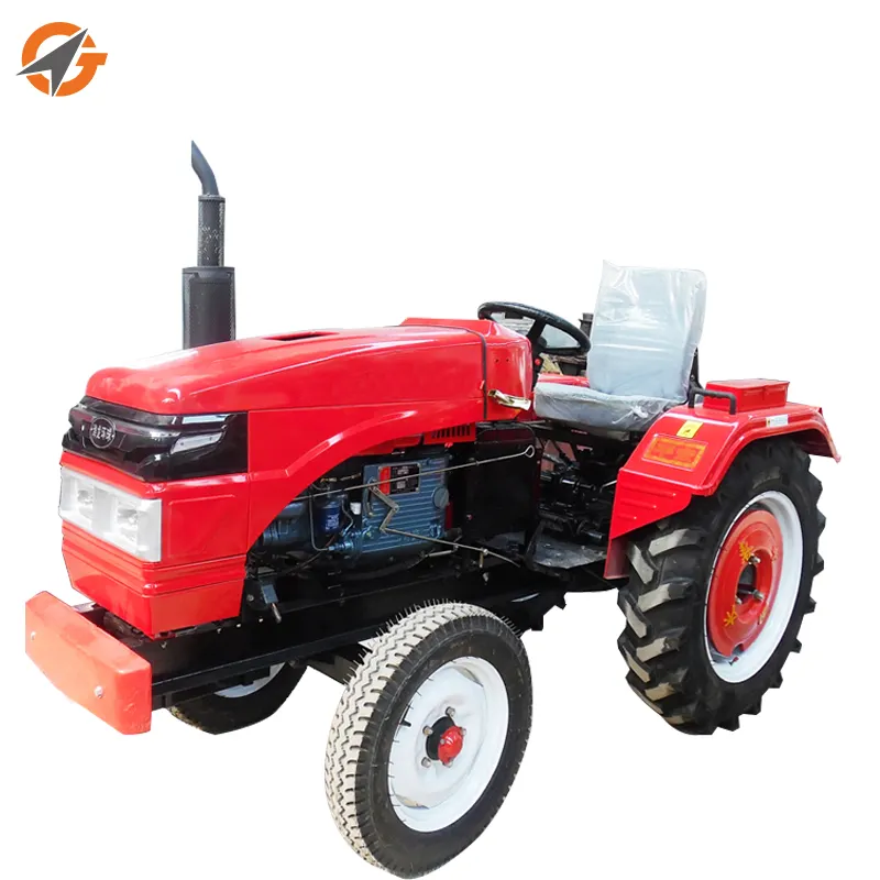 小型トラクターフロントエンド10hp 25 hp 60hp 100hpローダー小型農業用小型農業用トラクター