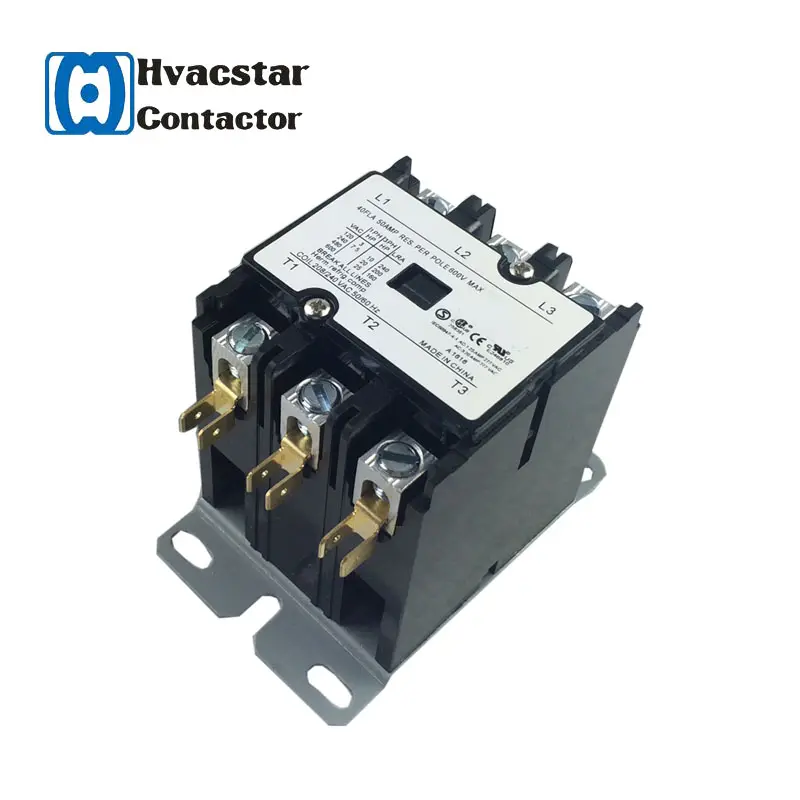 Compresor de aire de contacto eléctrico, protección de uso definido, contactor de CA