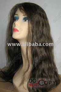 Perruques cheveux vierges Remy cheveux indiens dentelle frontale - Product Image 1