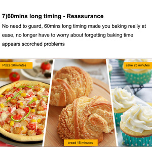 Four à pâtisserie à revêtement en poudre à usage commercial 500 niveaux pour boulangerie - Product Image 3