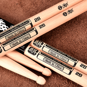 Qi Dòng Màu Nylon Mẹo Gỗ Dùi Trống 5A 7A <span class=keywords><strong>Drum</strong></span> gậy - Product Image 3