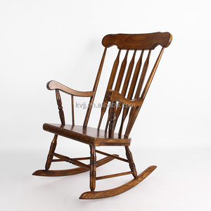 KVJ-4093 Leisure <strong>Wood</strong> Windsor <strong>Rocking</strong> <strong>Chair</strong> - Product Image 3