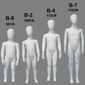 XINJI Moda Modelo Crianças Crianças Fantasma Branco de Corpo Inteiro Manequins Para Venda