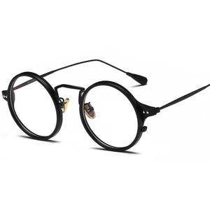 Phong cách mới bán buôn TR90 hình bầu dục khung quang học với Acetate đền kính khung Eyewear cho Unisex Kính đọc sách - Product Image 3