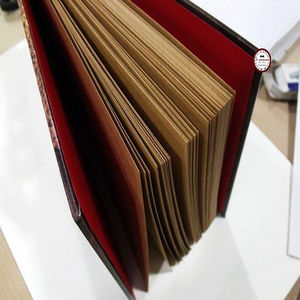 <span class=keywords><strong>Album</strong></span> <span class=keywords><strong>Photo</strong></span> en cuir véritable, grande taille, avec boîte cadeau, Page de Style scrapbooking - Product Image 2