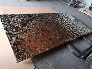 הבלטות מים אדווה דפוס נירוסטה גיליון - Product Image 2